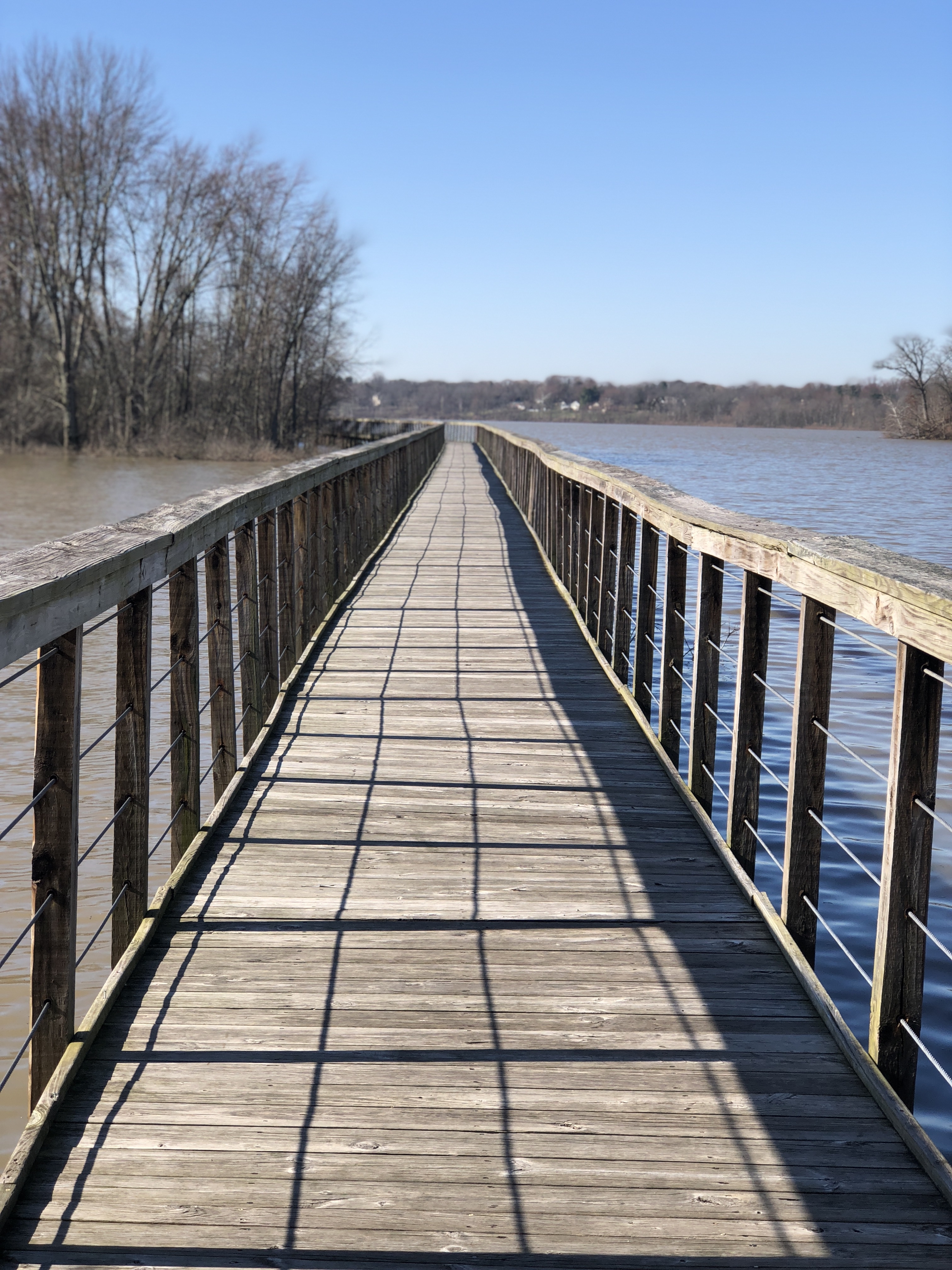 The Hoover Mudflats Boardwalk