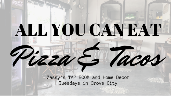 All you can eat Pizza {and} Tacos for $8.50 at this Grove City Gem