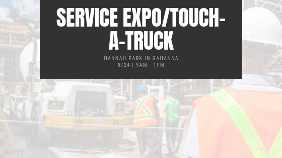 One last Touch-A-Truck is happening this weekend!