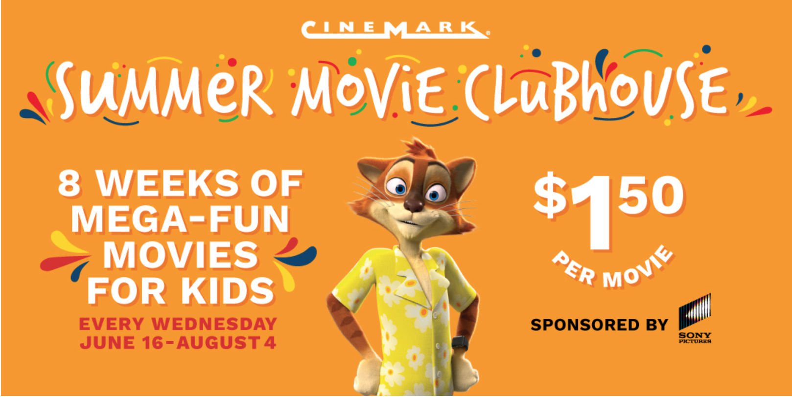 Cinemark Offers Cheap Tickets With Summer Movie Clubhouse